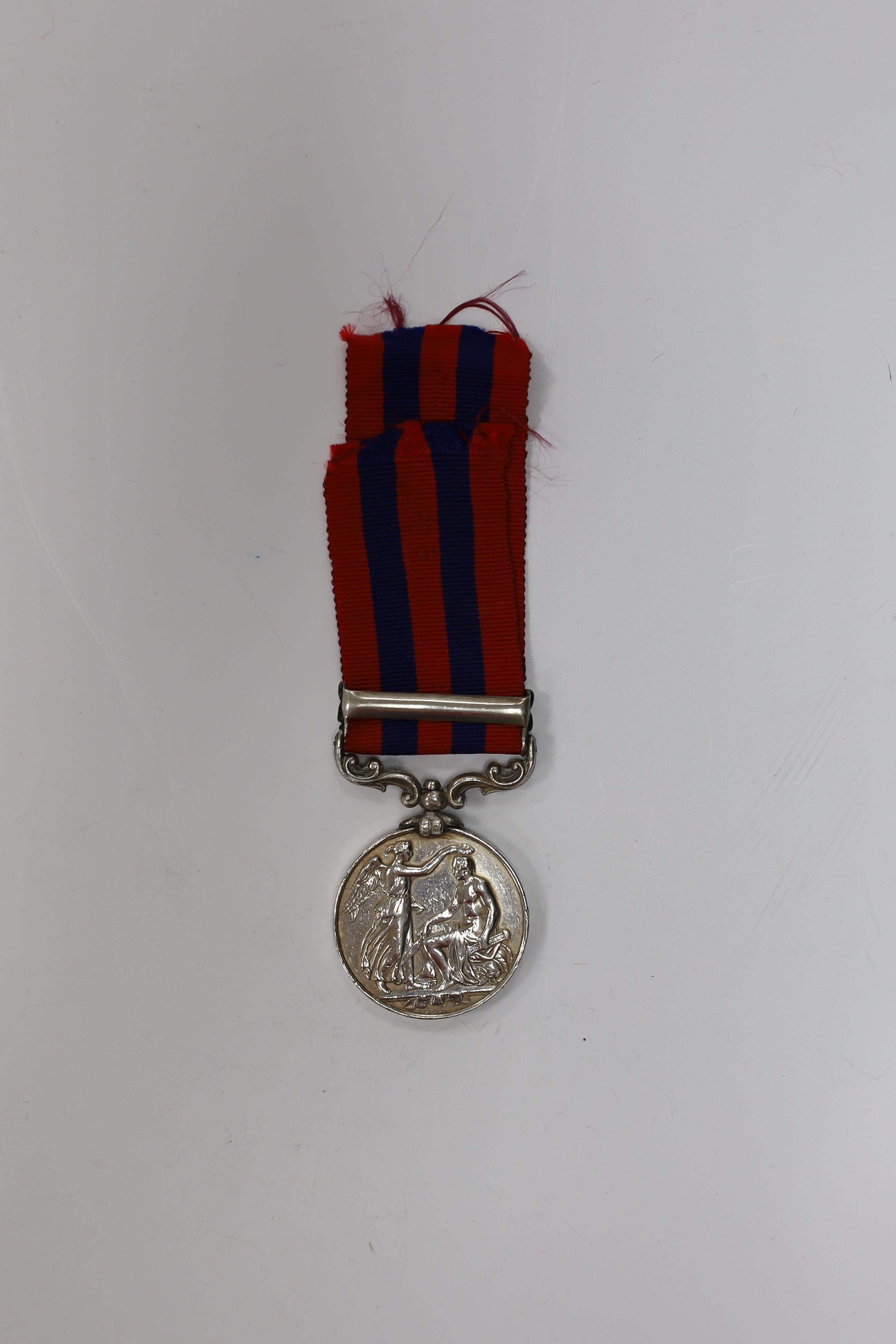 An India General Service Medal with North West Frontier clasp to 67 J.Saxon Hm's 1st Bn 6th Regt